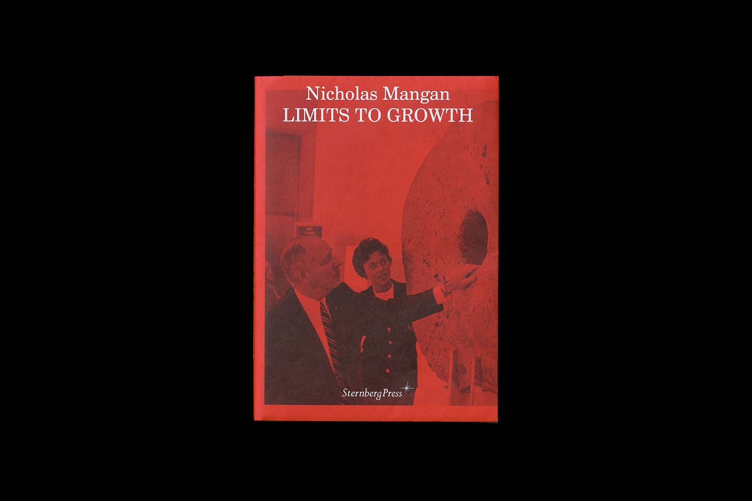 Nicholas Mangan: Limits to Growth. Softcover, 246 pp + 2 inserts, offset, edition of 1500, 170 x 240 mm. Design by Žiga Testen. ISBN 978-3-95679-252-6. Copublished with the Institute of Modern Art, Brisbane; KW Institute for Contemporary Art, Berlin; and Monash University Museum of Art, Melbourne